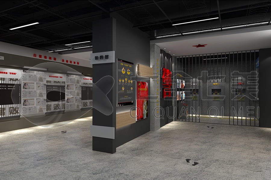 網(wǎng)上3D廉政文化教育展廳，展廳建設(shè)方案，廉政教育