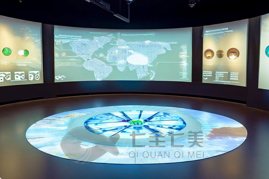 高科技外貿(mào)展館, 多媒體設備供應商, 數(shù)字化展覽設計